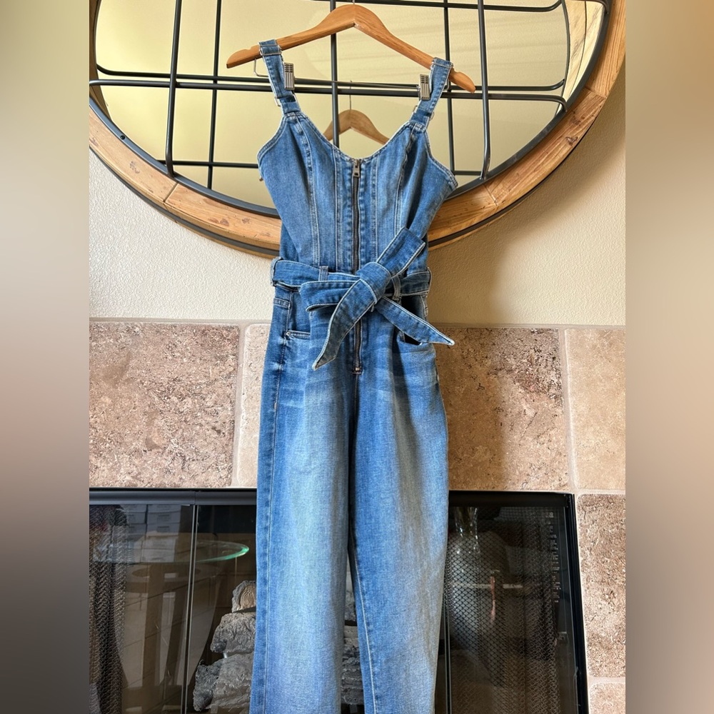 GUESS - Denim Jumpsuit SIZE S